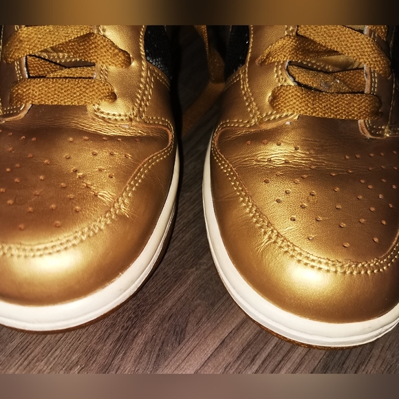 NIKE HIGH DUNKS gold/black sparkle - Picture 5 of 5